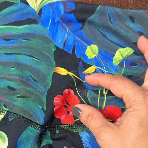 Nike Tropical mesh high rise 7/8 leggings - Picture 9 of 10